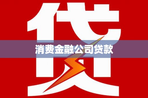 金平消费金融公司贷款