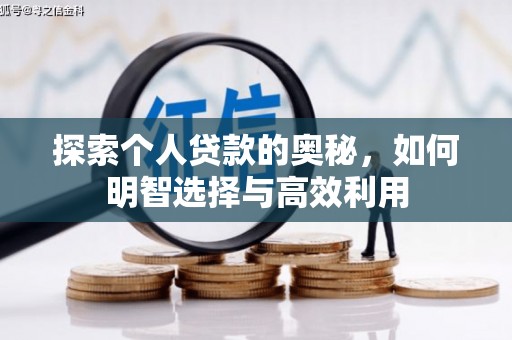 金平探索个人贷款的奥秘，如何明智选择与高效利用