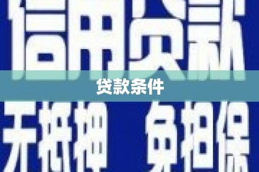 金平贷款条件