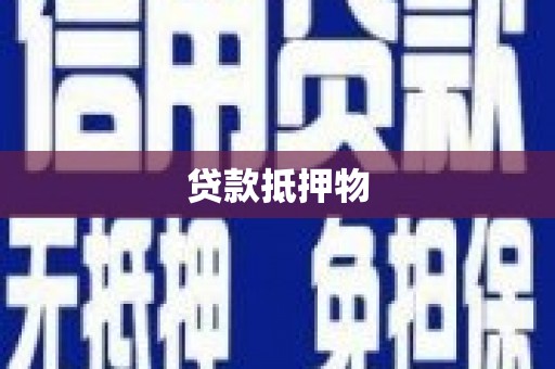 金平贷款抵押物