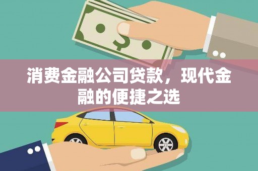 金平消费金融公司贷款，现代金融的便捷之选