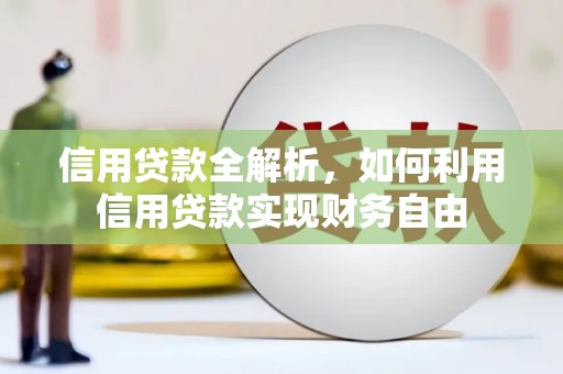 金平信用贷款全解析，如何利用信用贷款实现财务自由